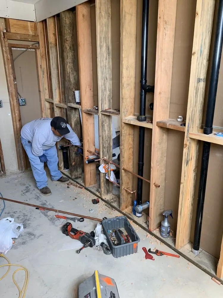 Commercial rough-in plumbing for Commercial Plumbing in Mexia